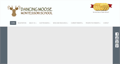 Desktop Screenshot of mydancingmoose.com